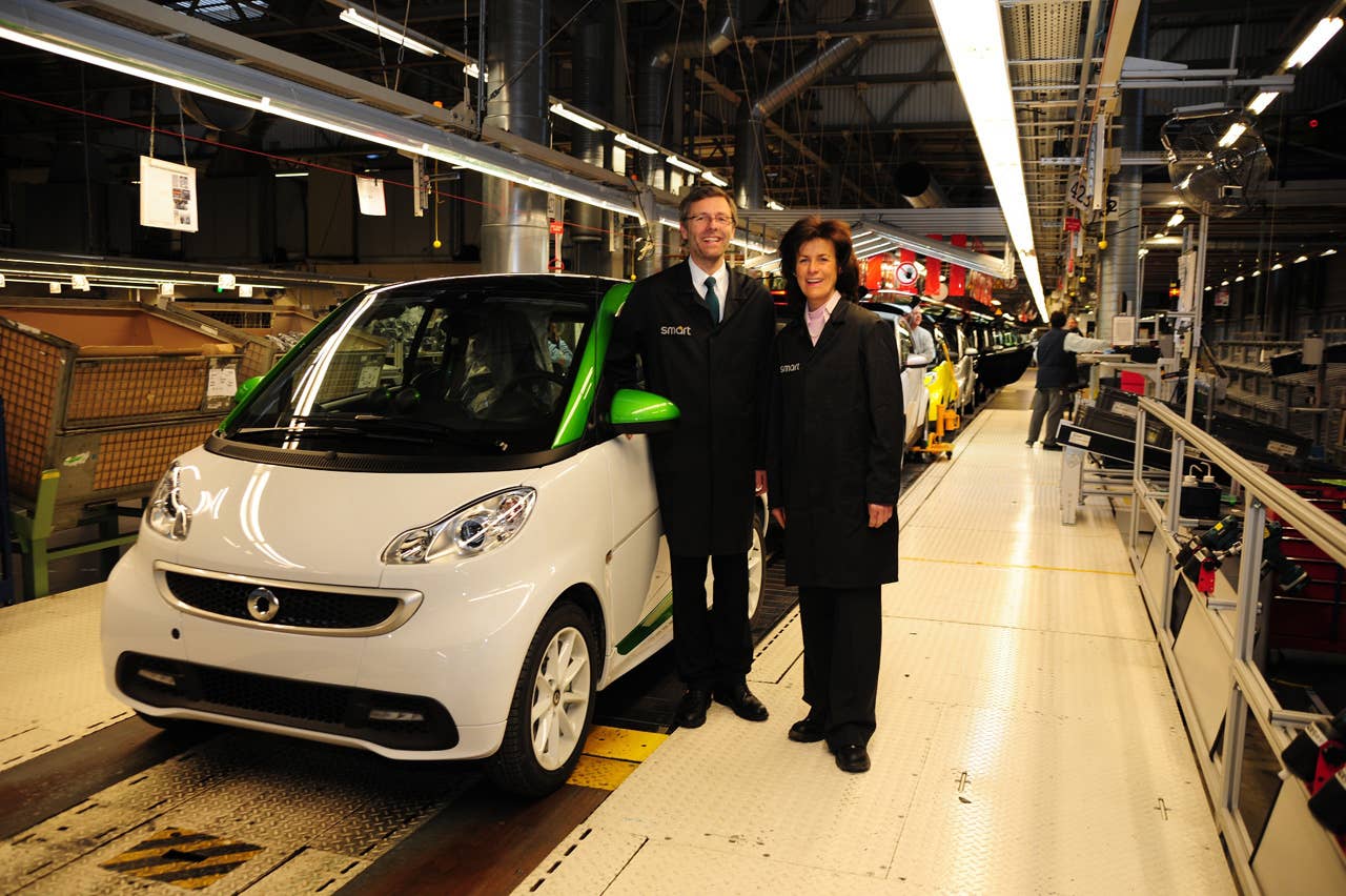 Smart Fortwo Electric Drive Production