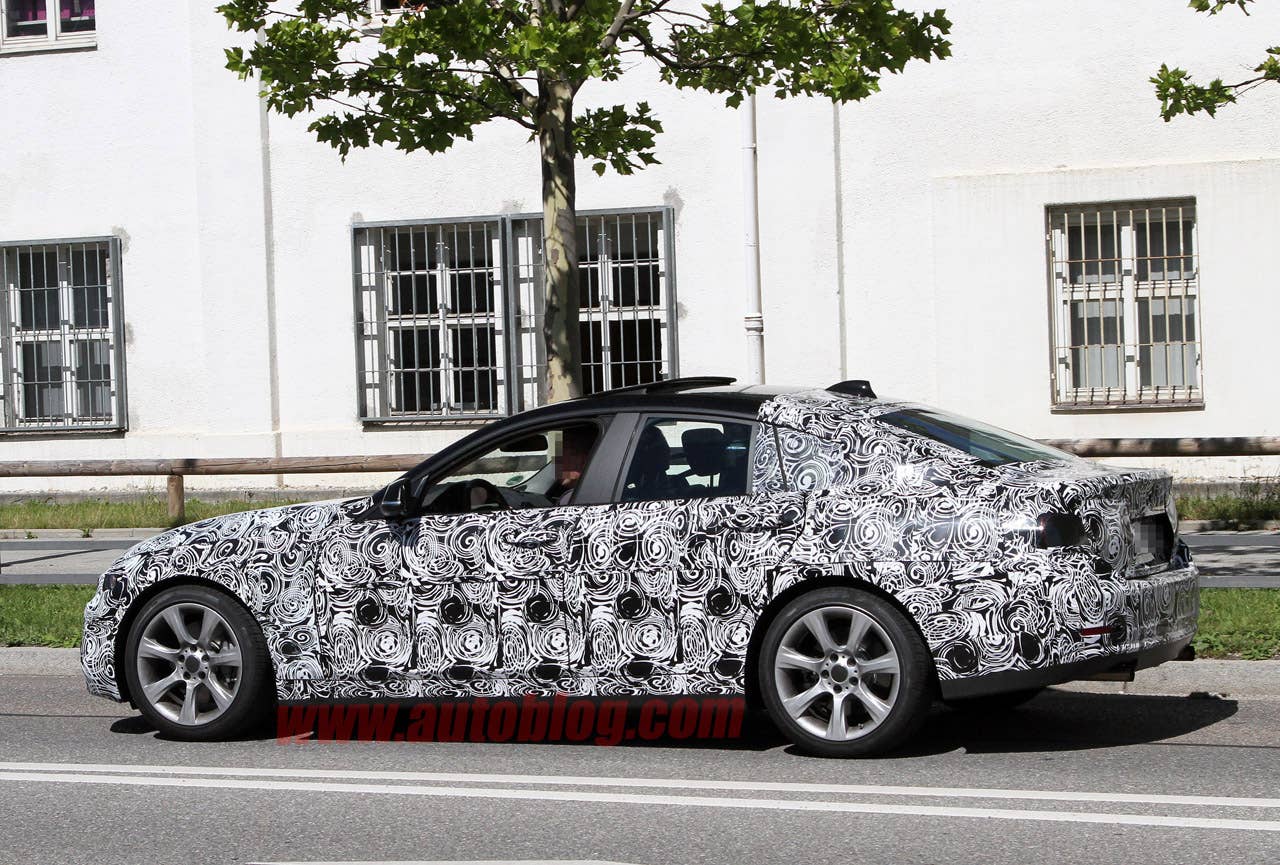 2014 BMW 4 Series Gran Coupe Spy Shots side