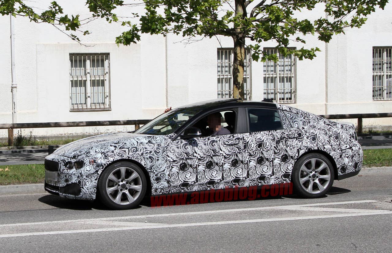 2014 BMW 4 Series Gran Coupe Spy Shots side