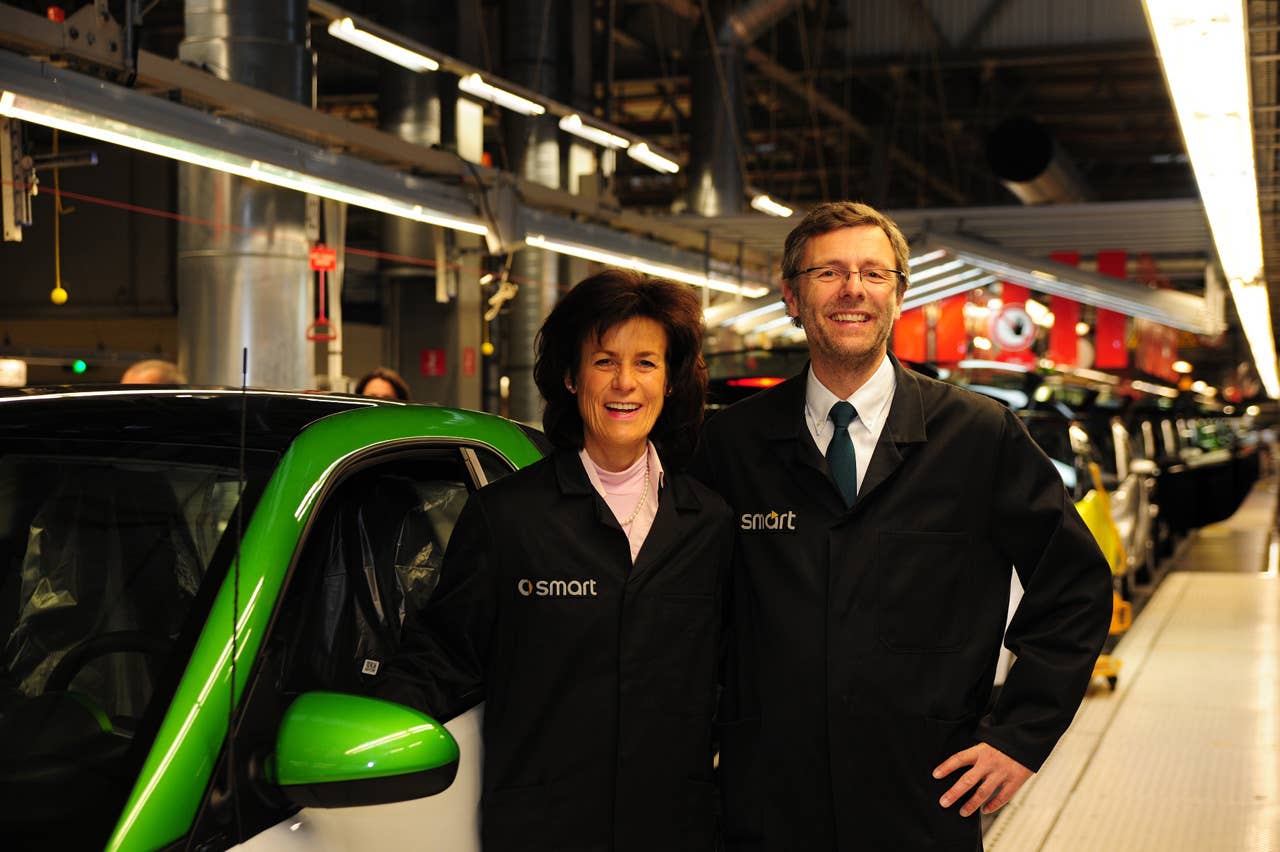 Smart Fortwo Electric Drive Production