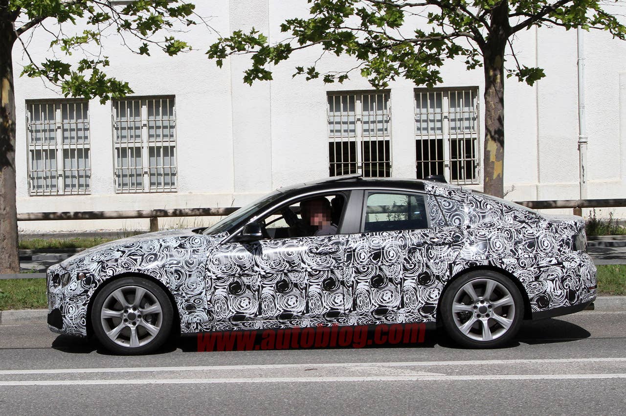 2014 BMW 4 Series Gran Coupe Spy Shots side