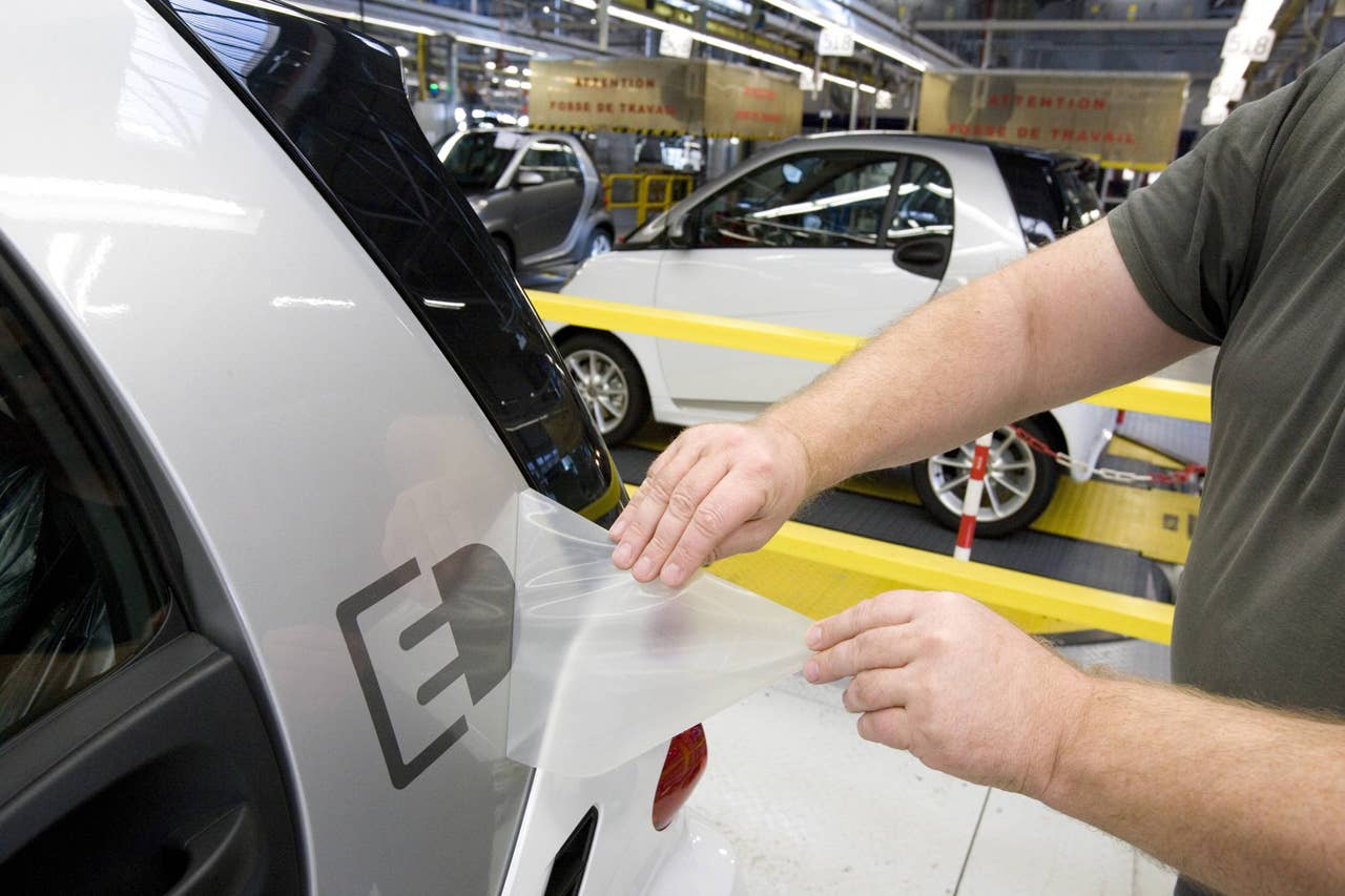 Smart Fortwo Electric Drive Production