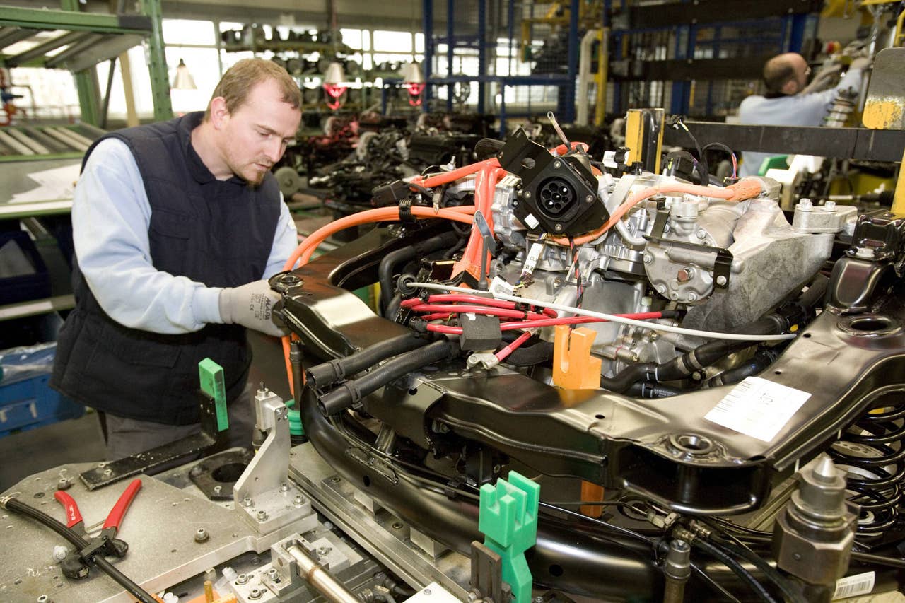 Smart Fortwo Electric Drive Production
