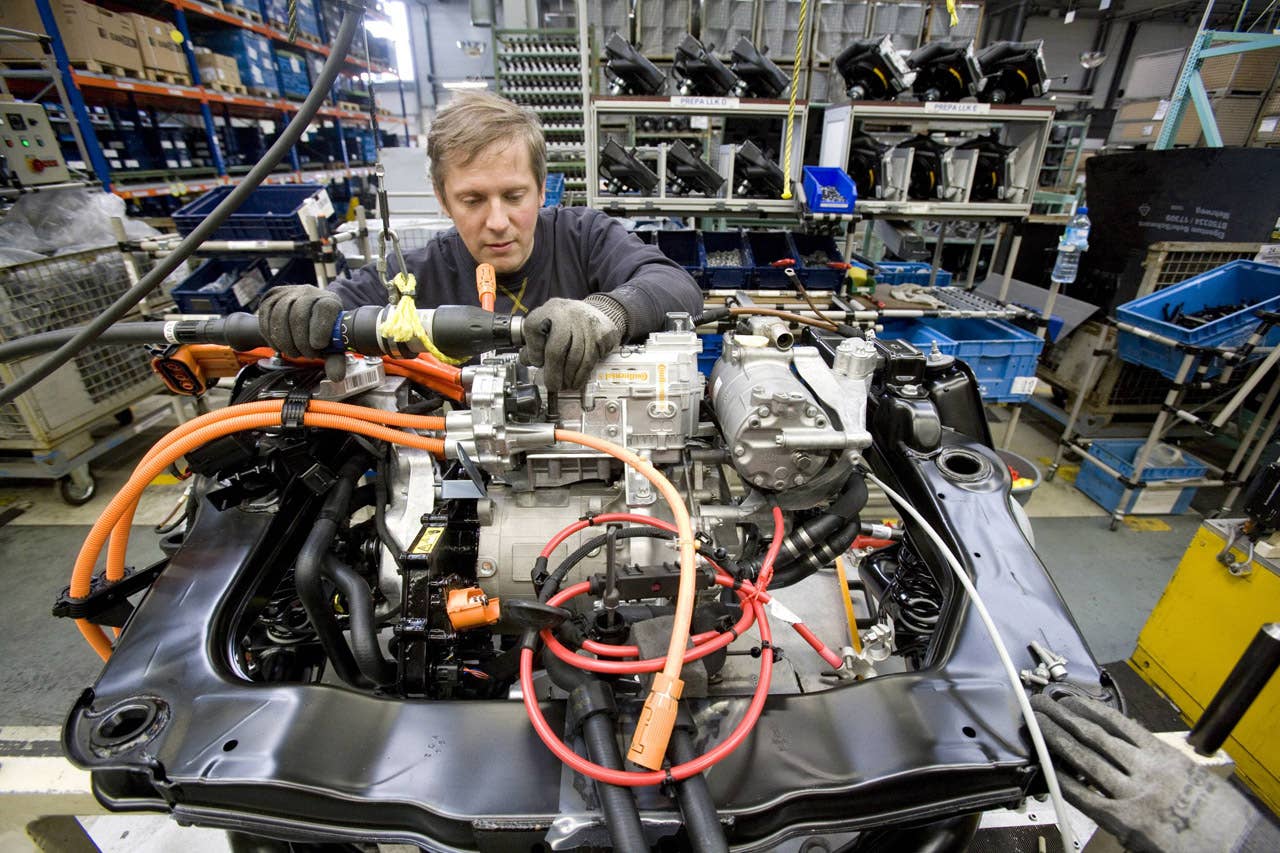 Smart Fortwo Electric Drive Production