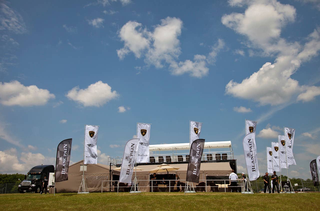 Super Trofeo racing hospitality experience