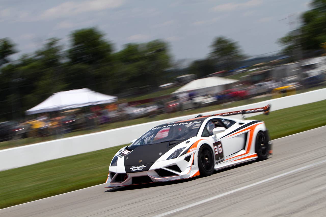 Super Trofeo racing at Mid-Ohio