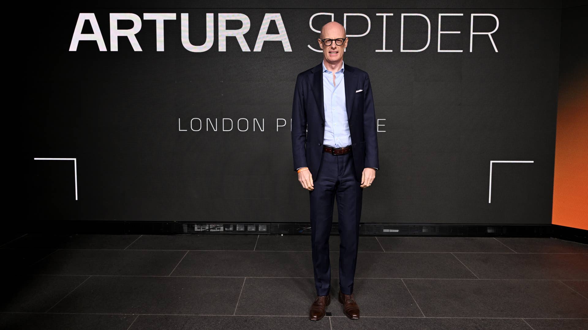 LONDON, ENGLAND - MAY 14: Michael Leiters attends the launch of the McLaren Artura Spider at Outernet London on May 14, 2024 in London, England. (Photo by Jeff Spicer/Getty Images for McLaren Automotive Limited)
