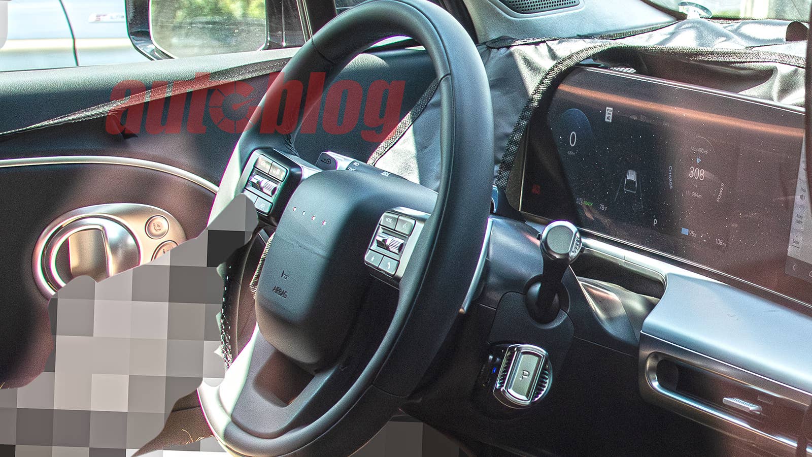 Hyundai Ioniq three-row SUV prototype