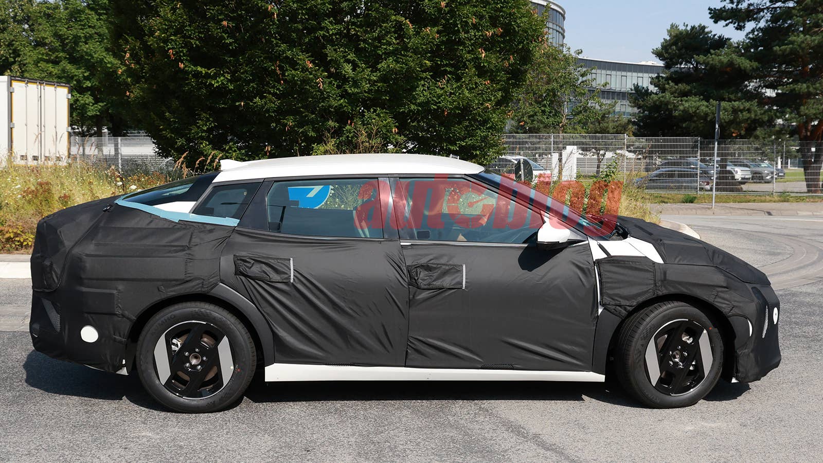 Kia EV4 sedan prototype