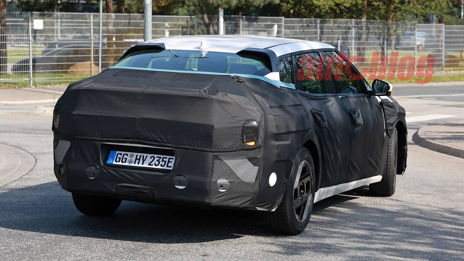 Kia EV4 sedan prototype