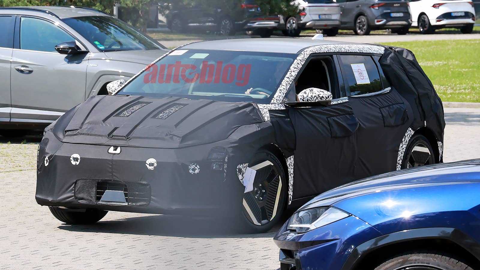 Kia EV4 hatchback prototype