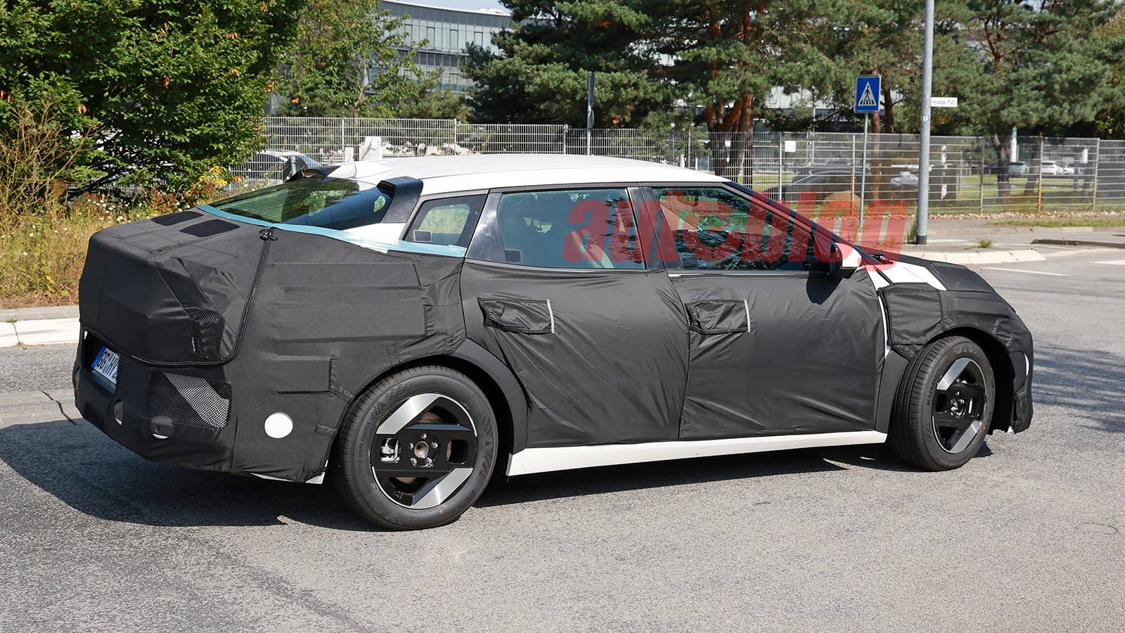 Kia EV4 sedan prototype