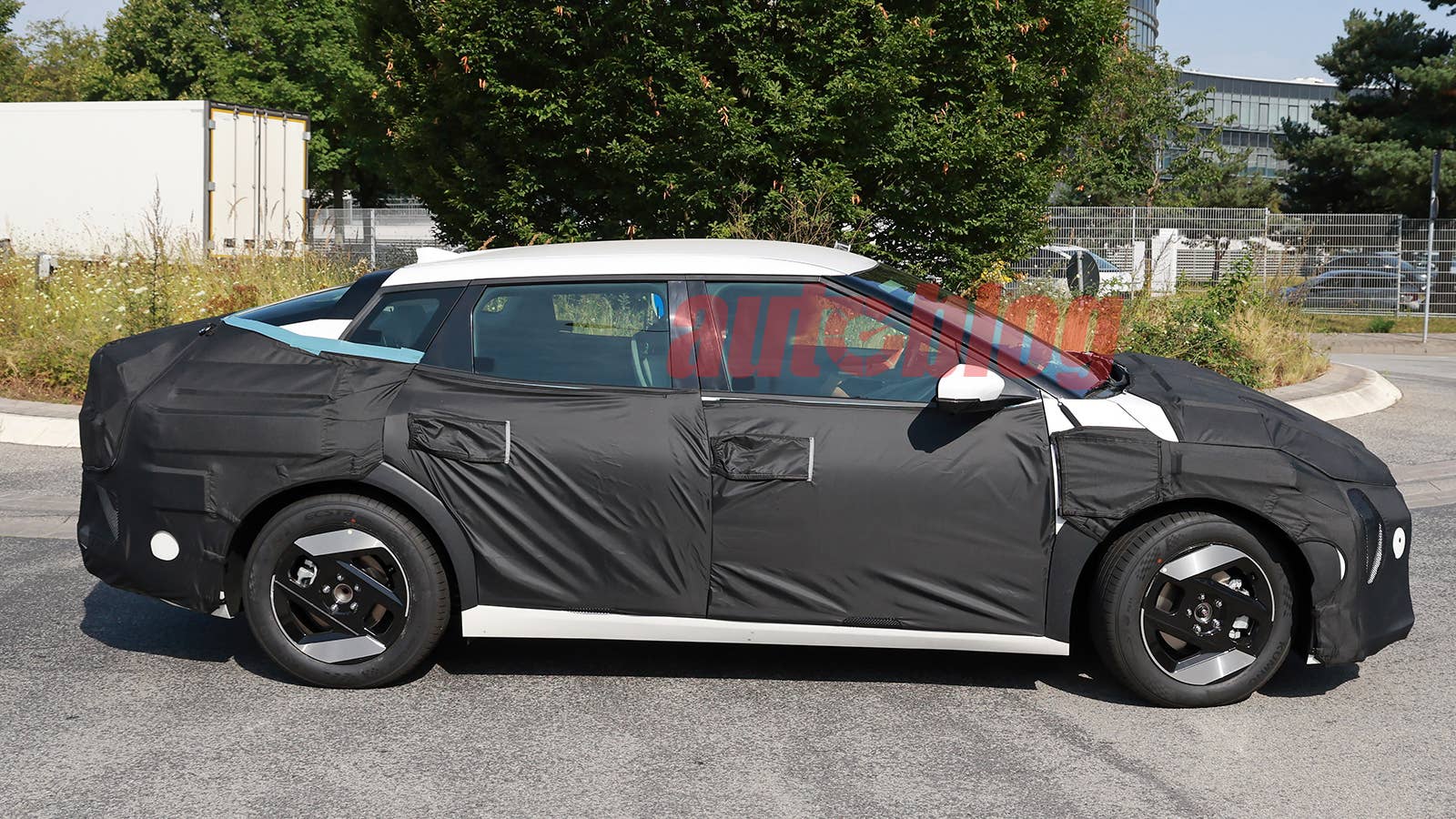 Kia EV4 sedan prototype