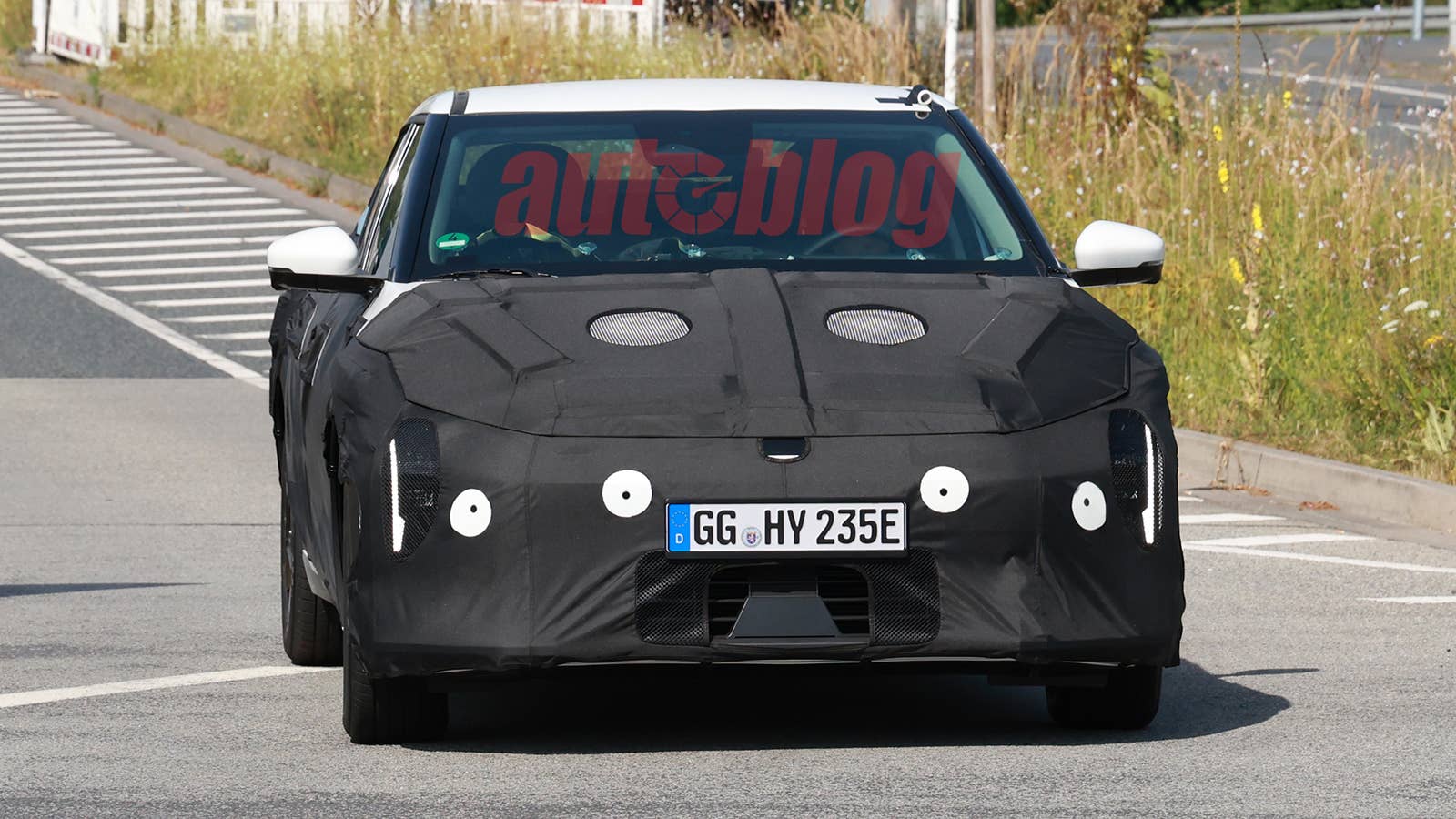 Kia EV4 sedan prototype