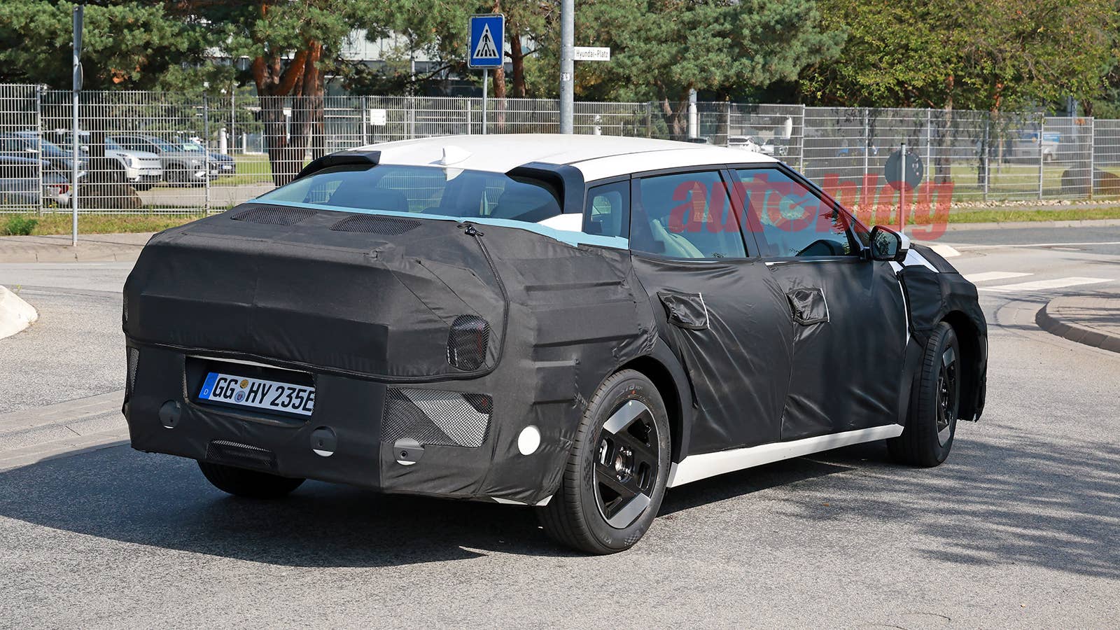 Kia EV4 sedan prototype