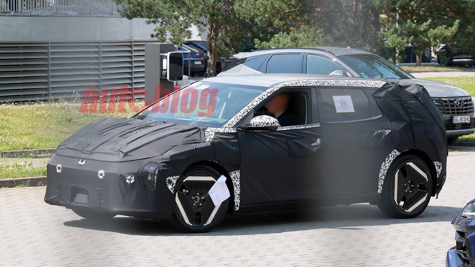 Kia EV4 hatchback prototype