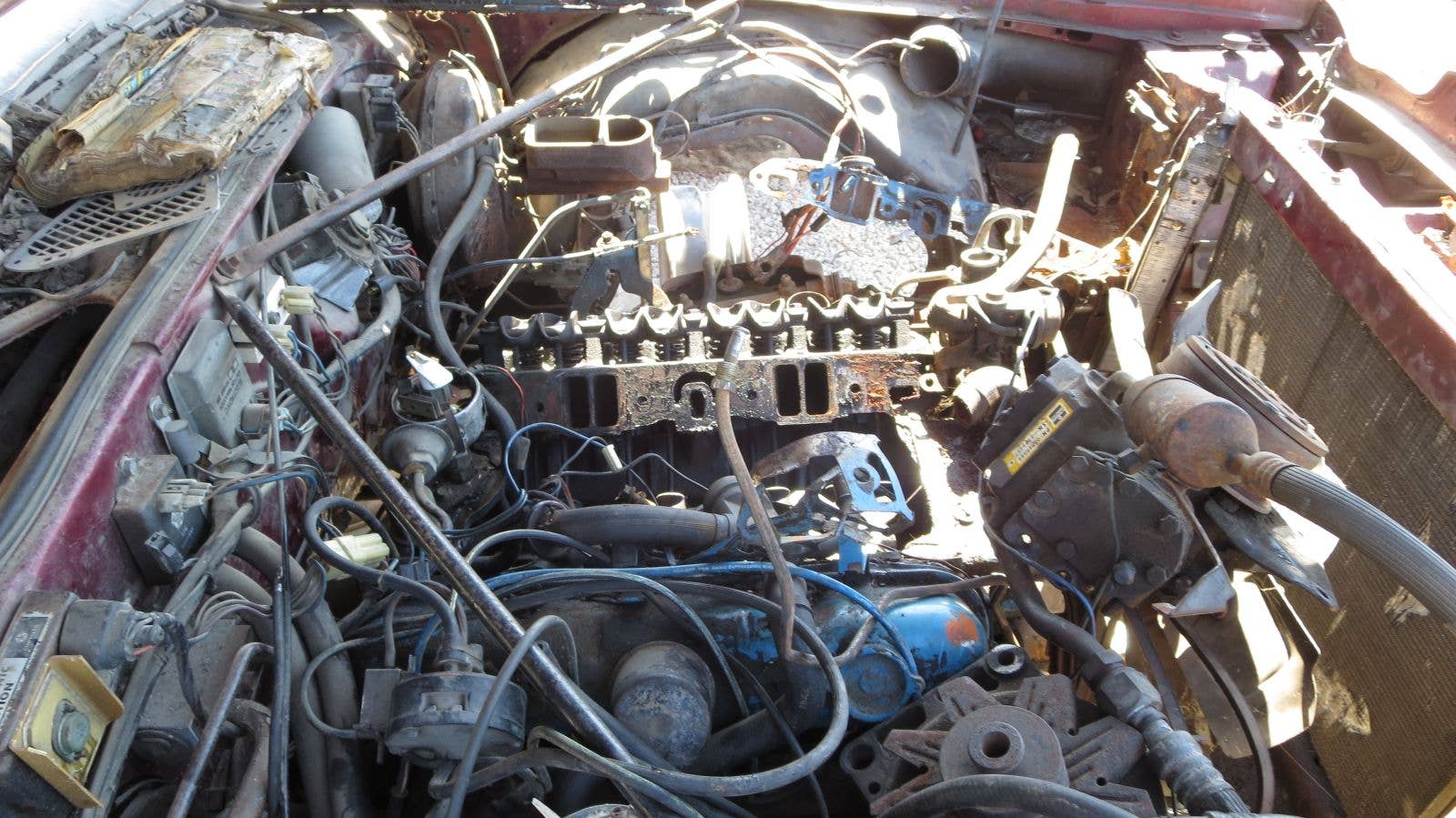 1977 Chrysler Cordoba 360 engine