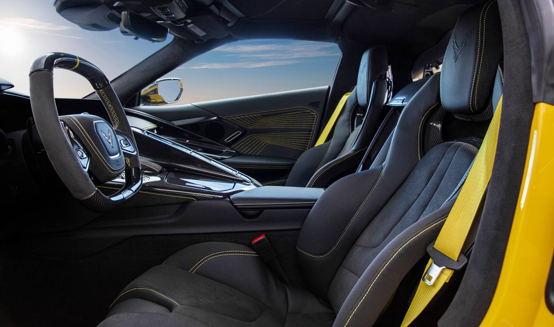 Chevrolet Corvette ZR1 Special Yellow Interior