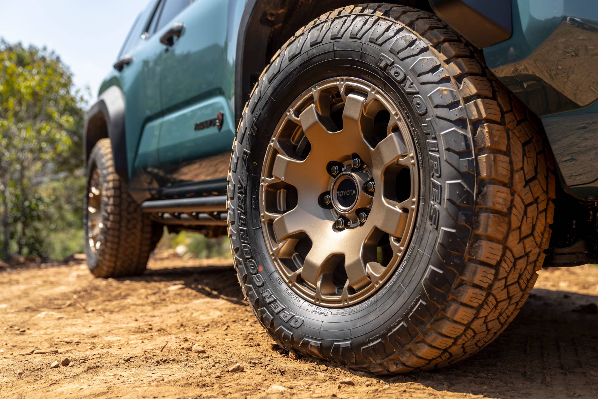 2025 Toyota 4Runner Trailhunter wheel.