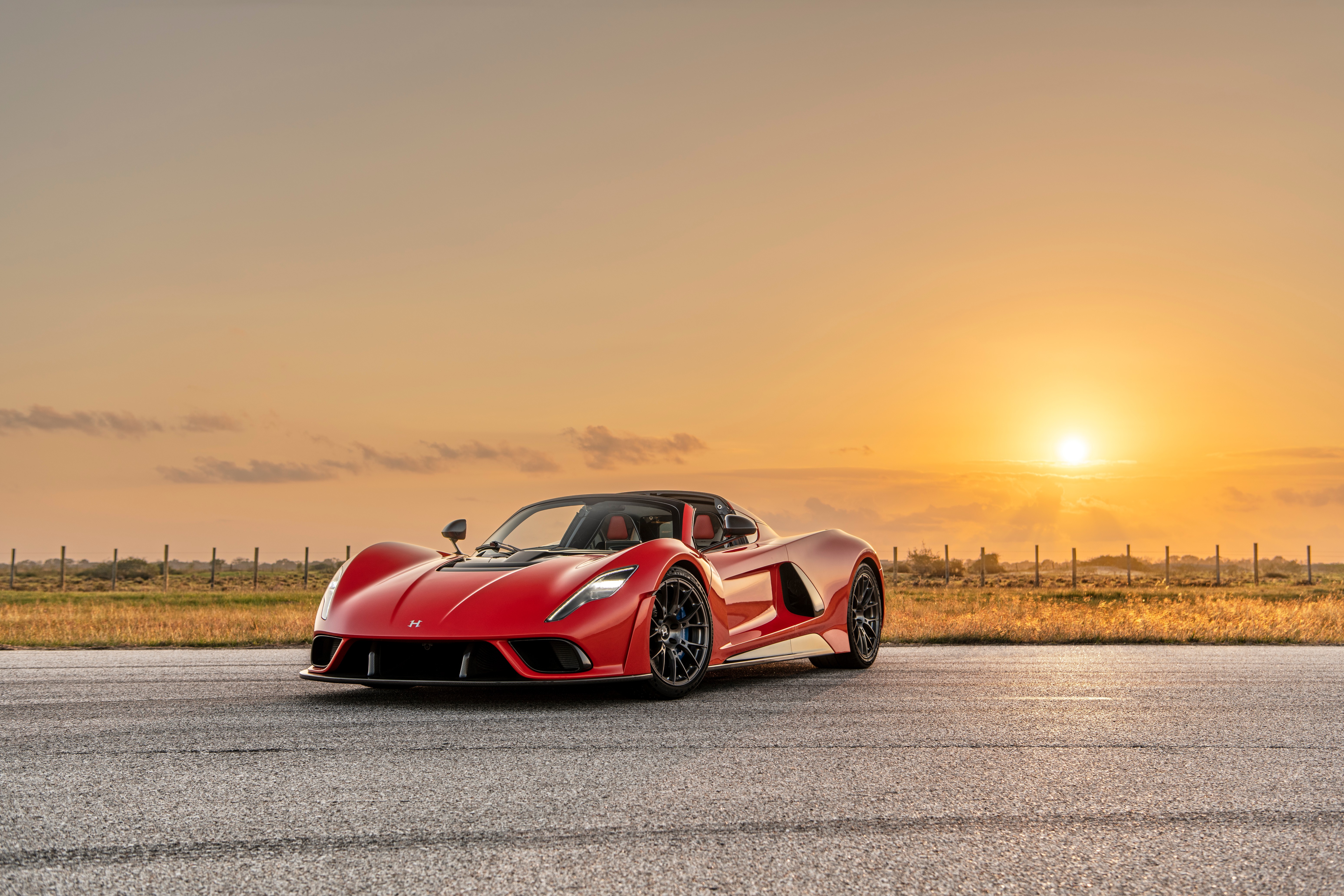 The Hennessey Venom F5 Roadster