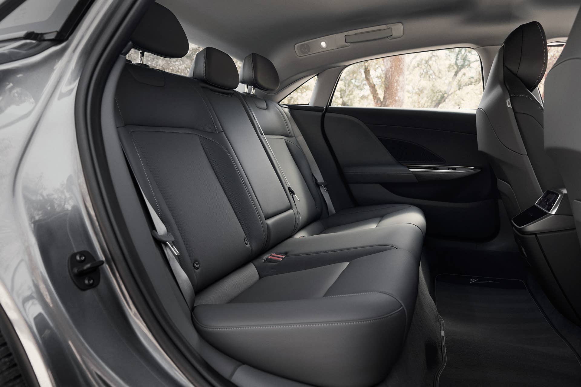 Lucid Air Pure rear seats
