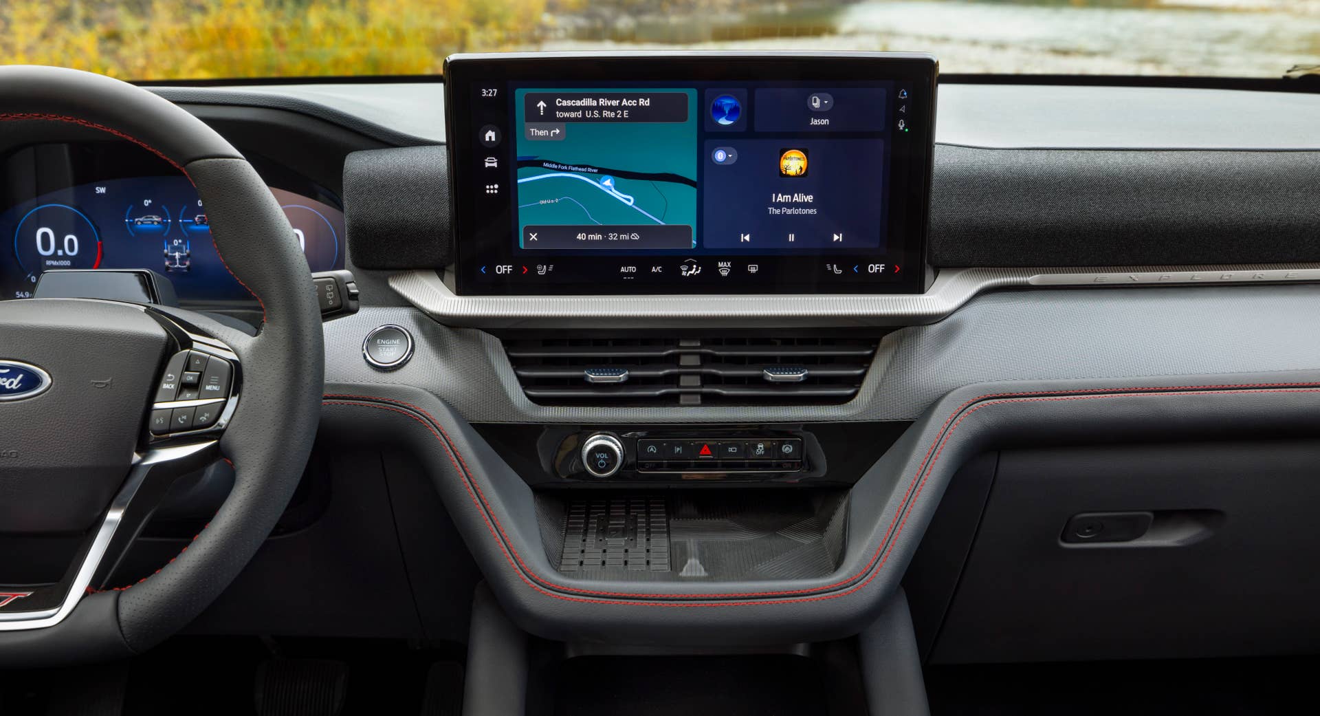 2025 Ford Explorer ST infotainment system