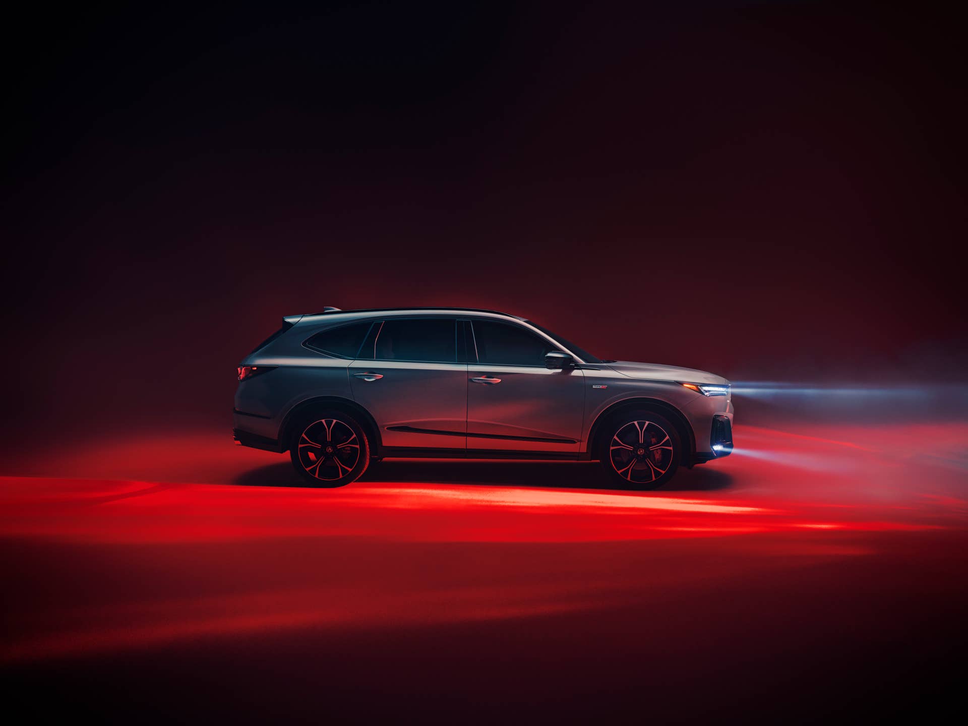 Side view of a 2025 Acura MDX Type S