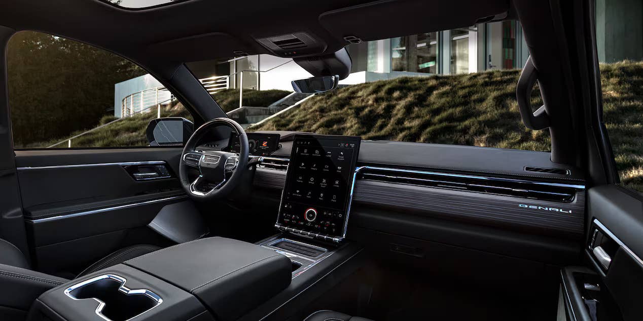 2025 GMC Sierra EV Denali Cabin