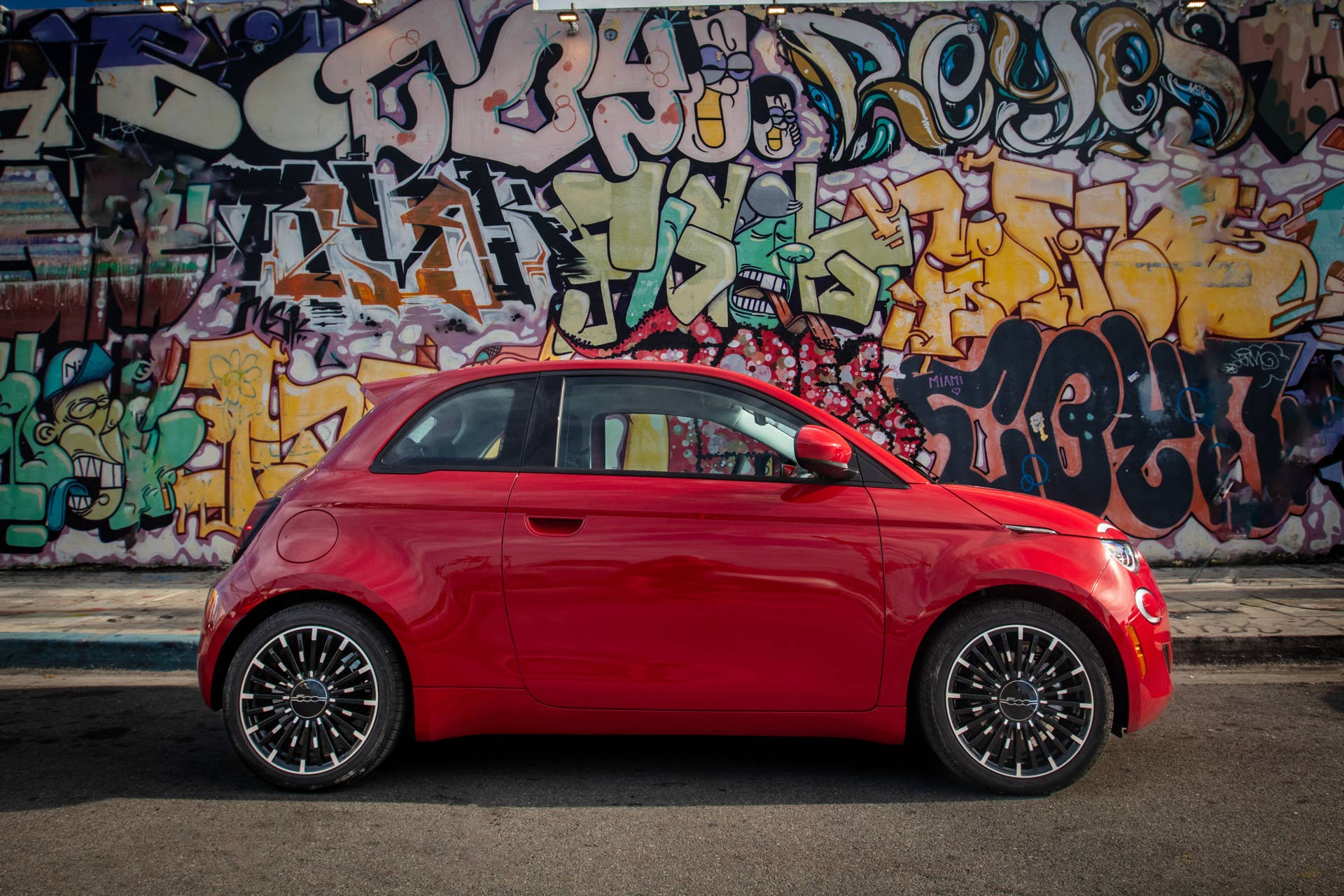 2025 Fiat 500e.