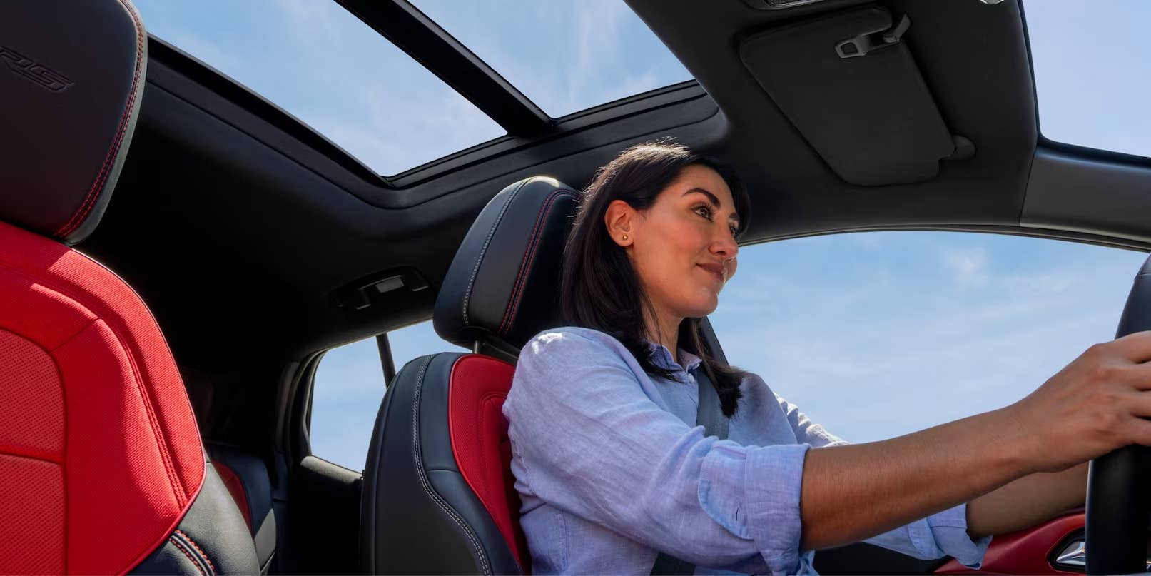 2025 Chevrolet Equinox Adrenaline Red Interior