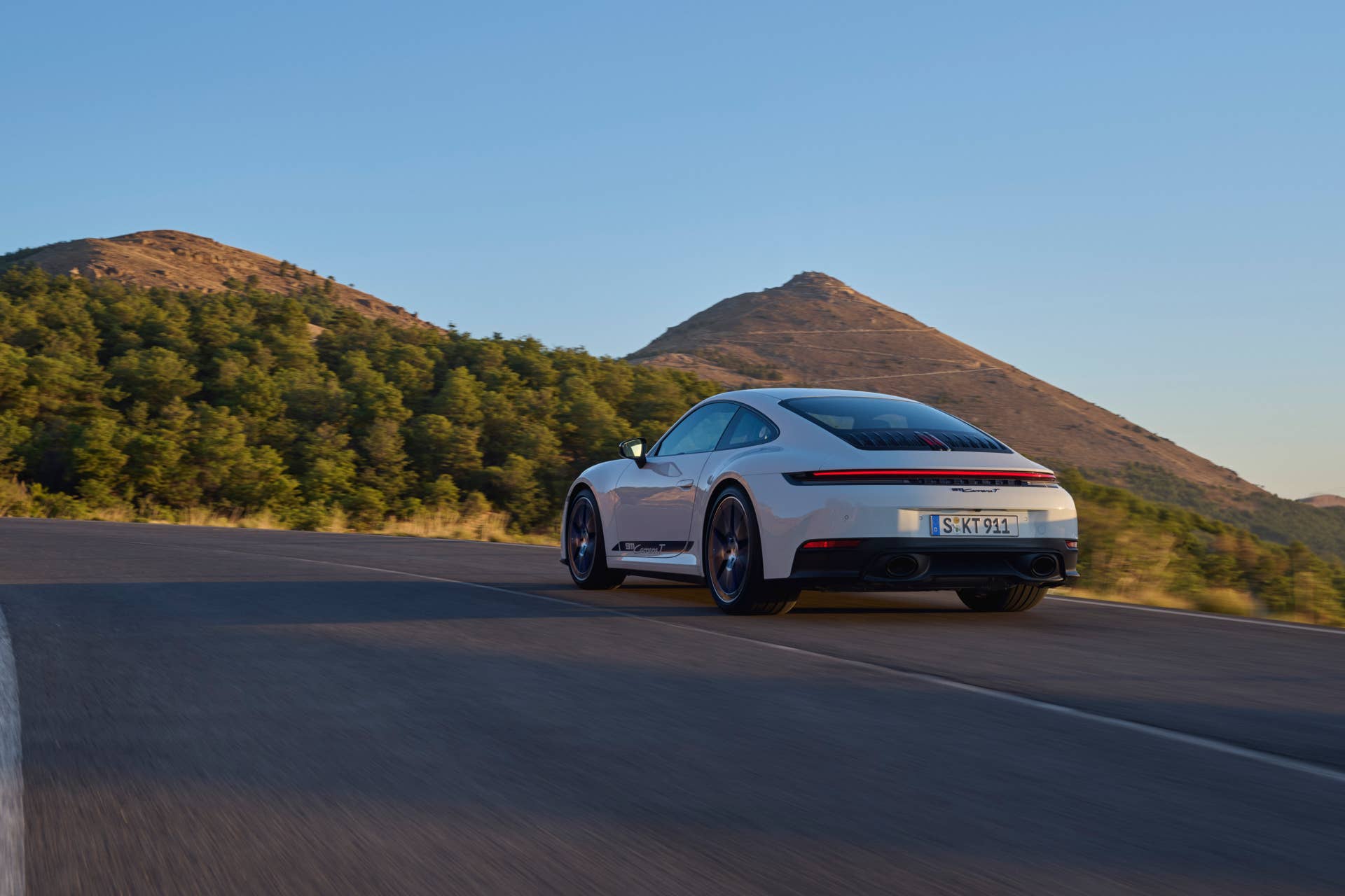 Porsche 911 Carrera T Coupe Rear