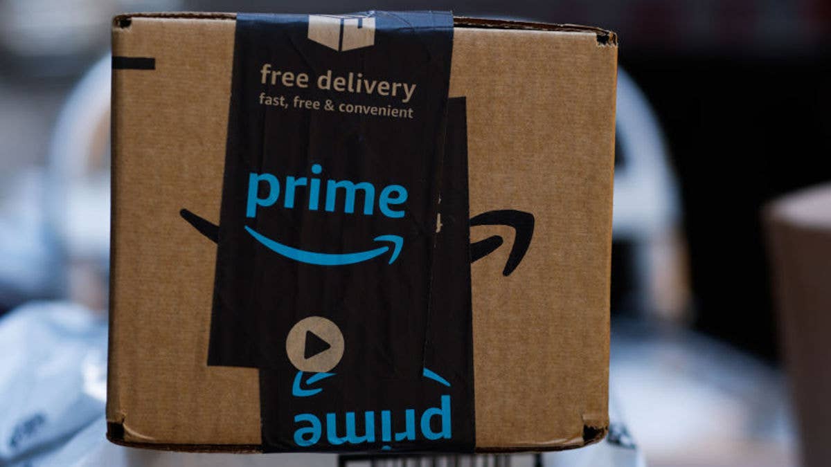 NEW YORK, NEW YORK - JULY 21: Amazon workers unloading boxes from a truck in Manhattan on July 21, 2023 in New York City. The company will find recyclable alternatives to reemplazed the use of plastic padded bags for parcel shipments in order to impact on the environment, particularly the oceans. (Photo by Kena Betancur/VIEWpress)