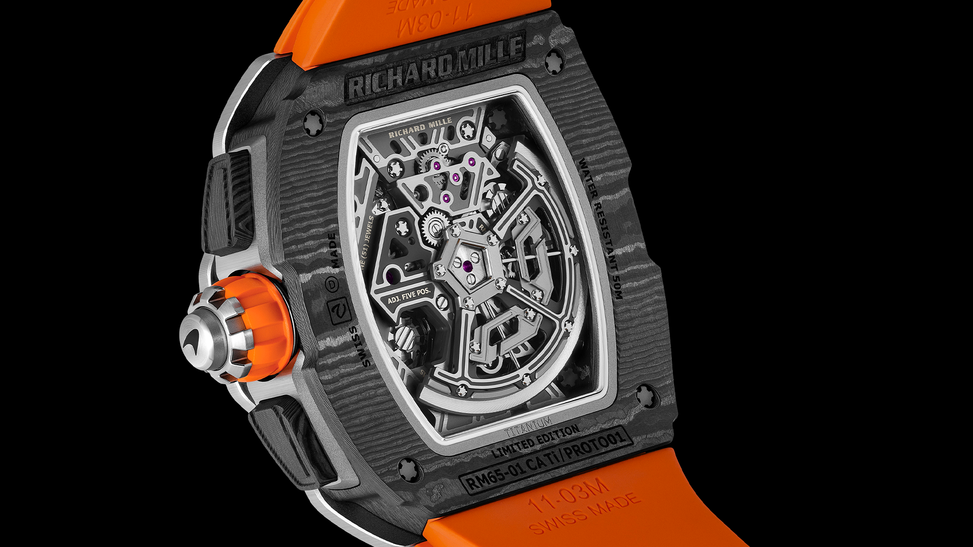 Richard Mille W1 tribute watch