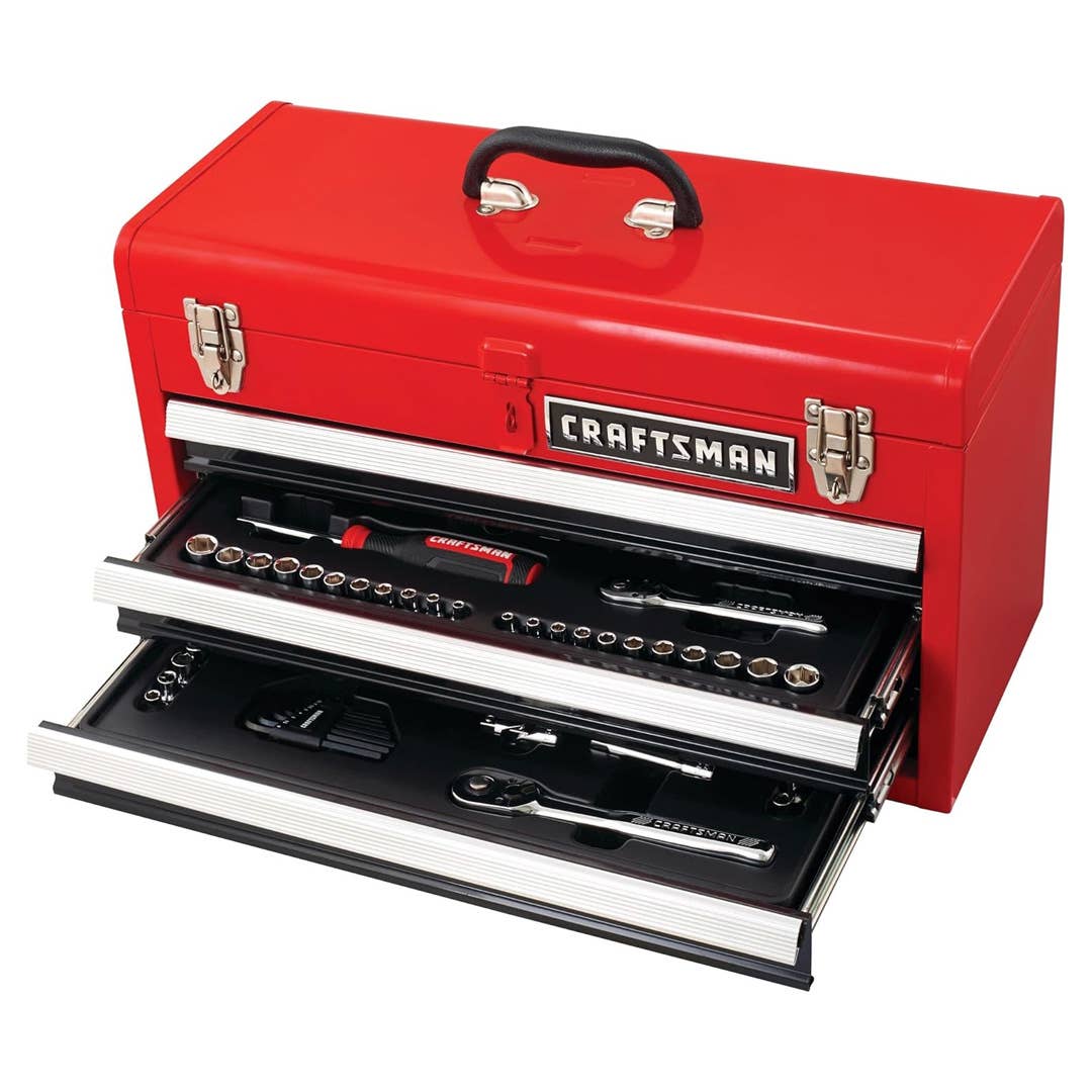 The Craftsman 104-Piece Tool Set is on sale right now at Amazon