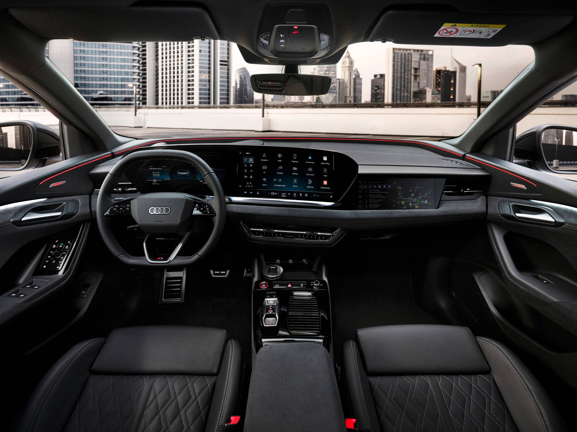 2025 Audi SQ6 Sportback e-tron interior