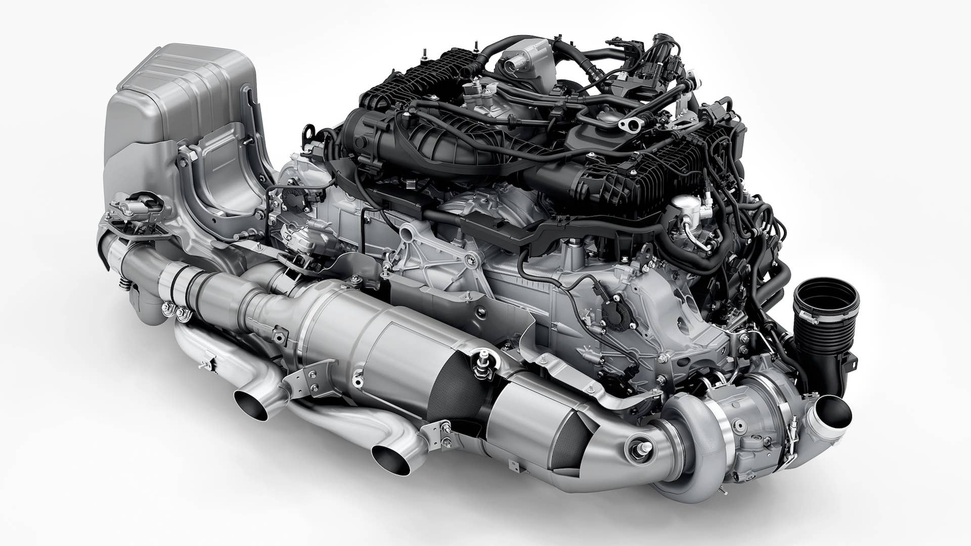 2025 Porsche 911 GTS T-Hybrid engine