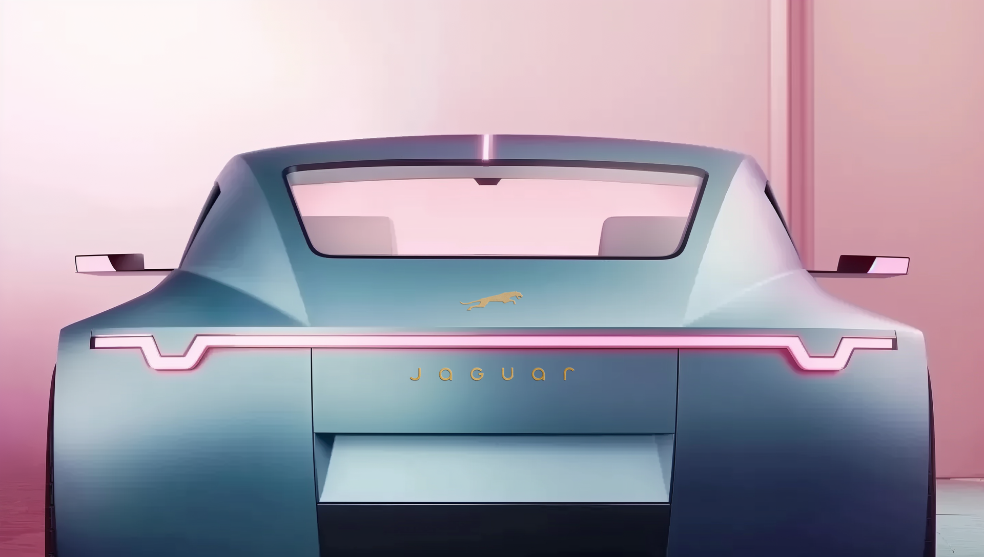Rear profile - Jaguar design vision concept (render)