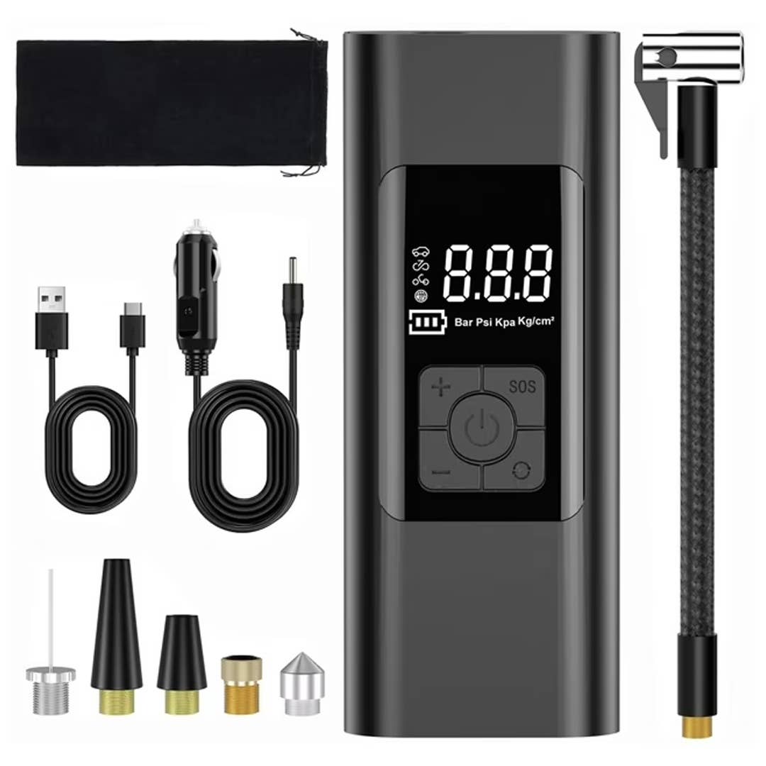 The Lieucyst Portable Tire Inflator is on sale right now at Walmart