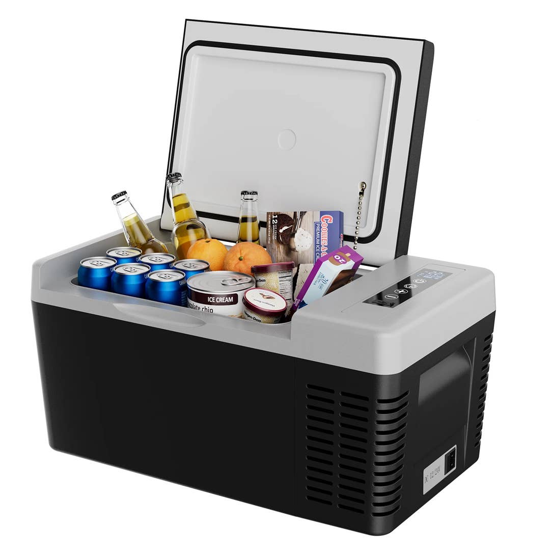 The Simzlife Portable Car Refrigerator is on sale right now at Walmart