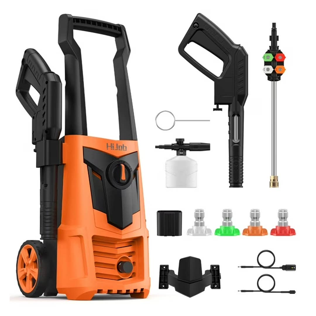The Hijob Electric Pressure Washer is on sale right now at Walmart