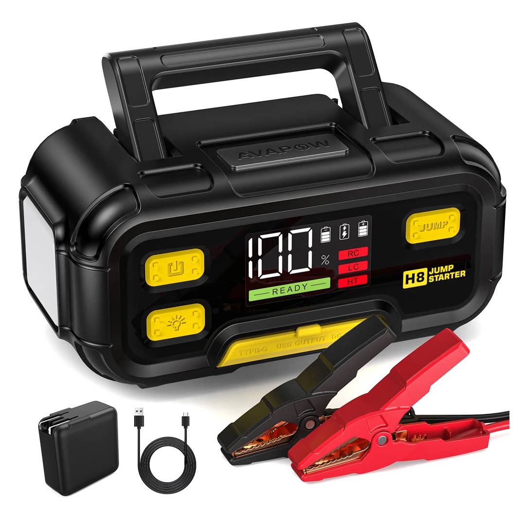 The Avapow H8 10,000A Jump Starter is on sale right now at Walmart