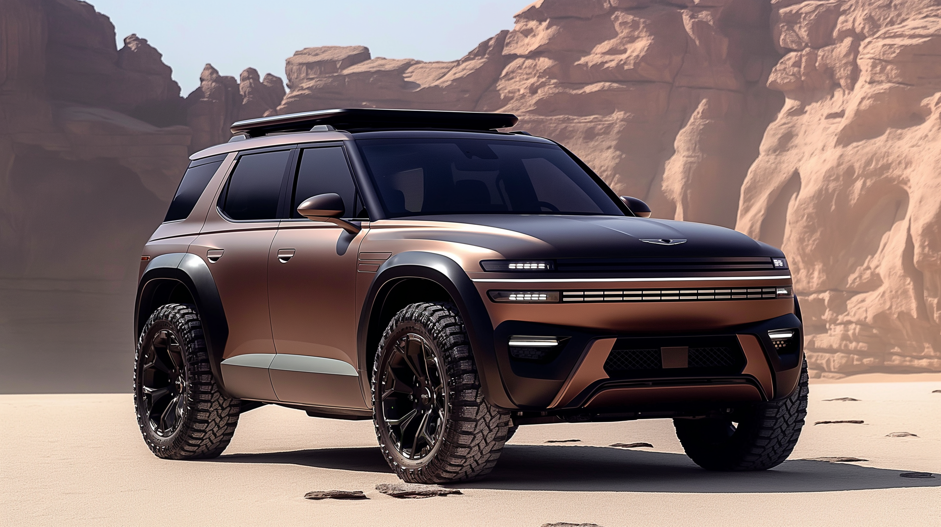 Genesis off-roader (rendered)