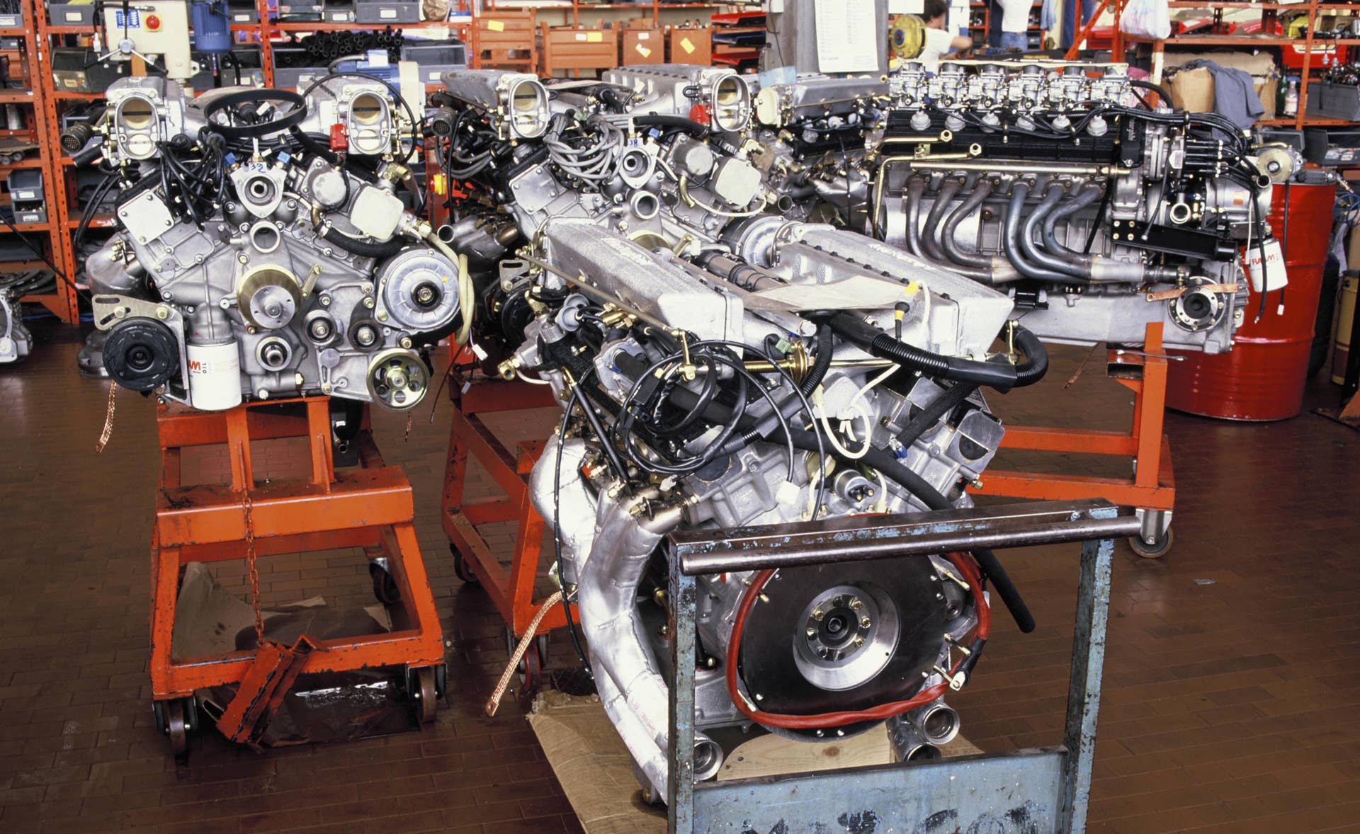 Lamborghini Countach V12 engines