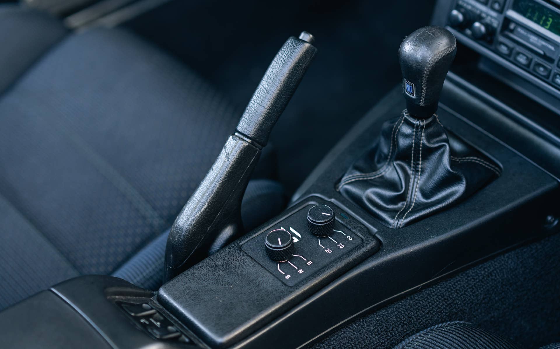 Electrogenic Mazda MX-5 Miata EV interior controls