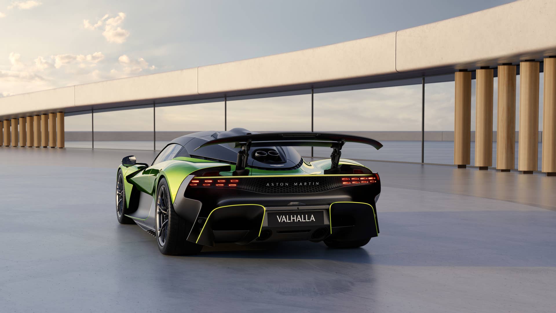 Aston Martin Valhalla Rear