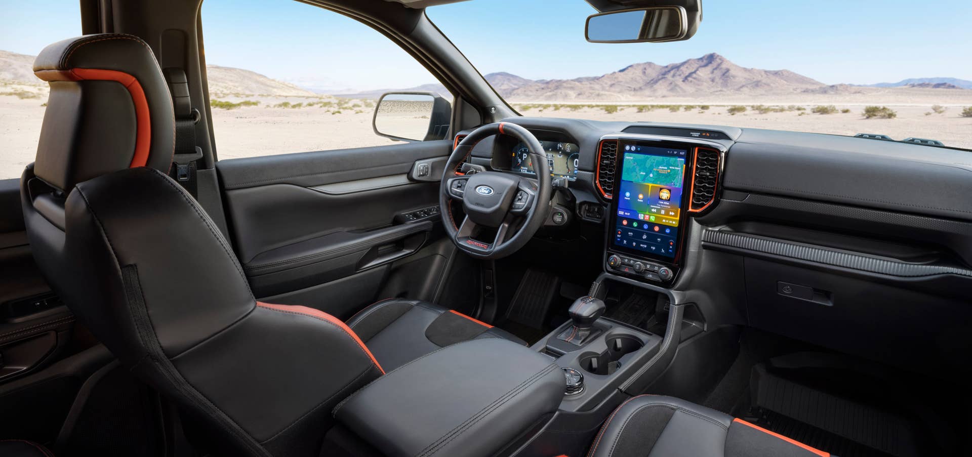 2024 Ford Ranger Raptor Interior