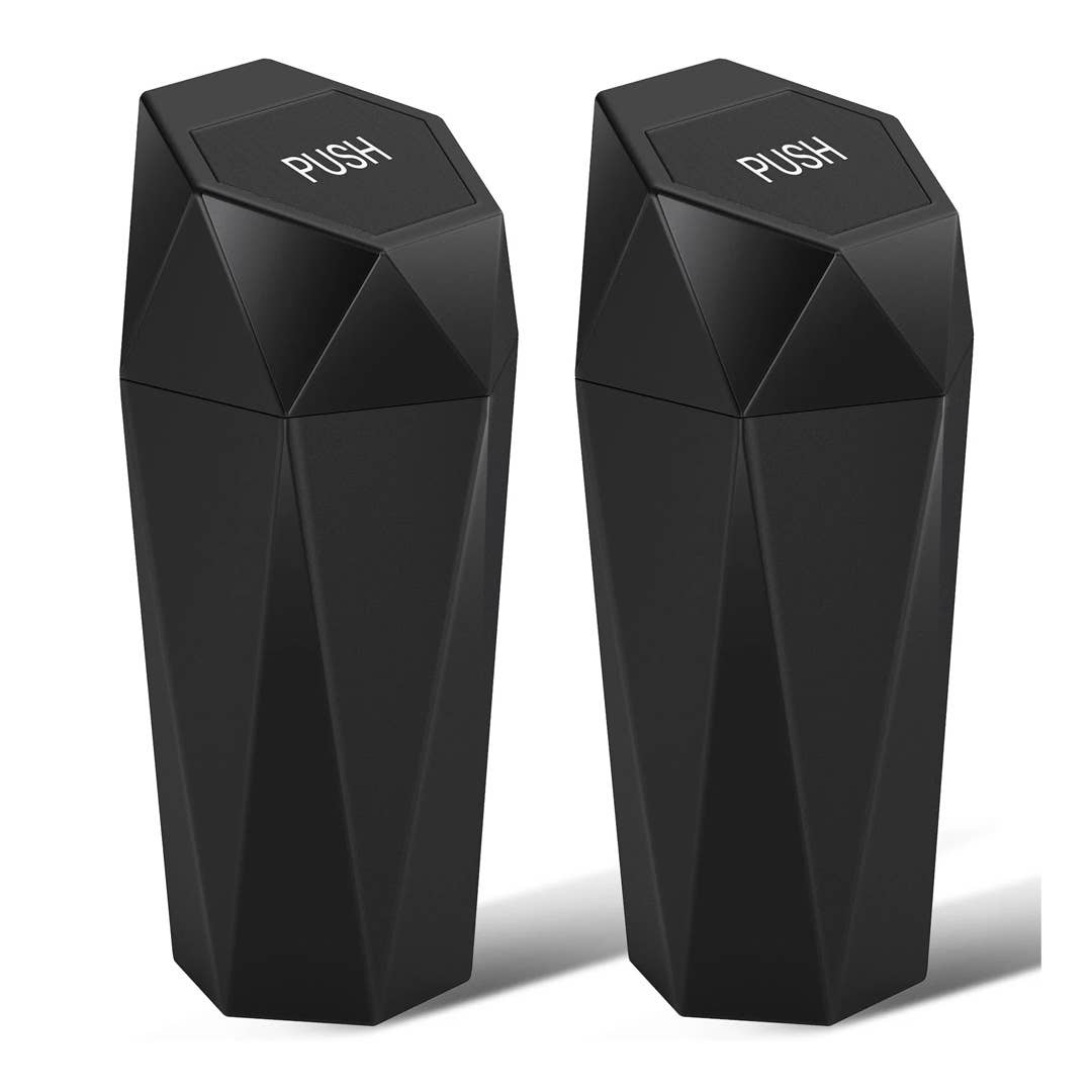 The Hotor Car Trash Can 2-Pack is on sale right now at Walmart