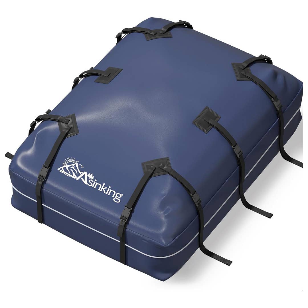 The Asinking Rooftop Cargo Carrier is on sale right now at Amazon