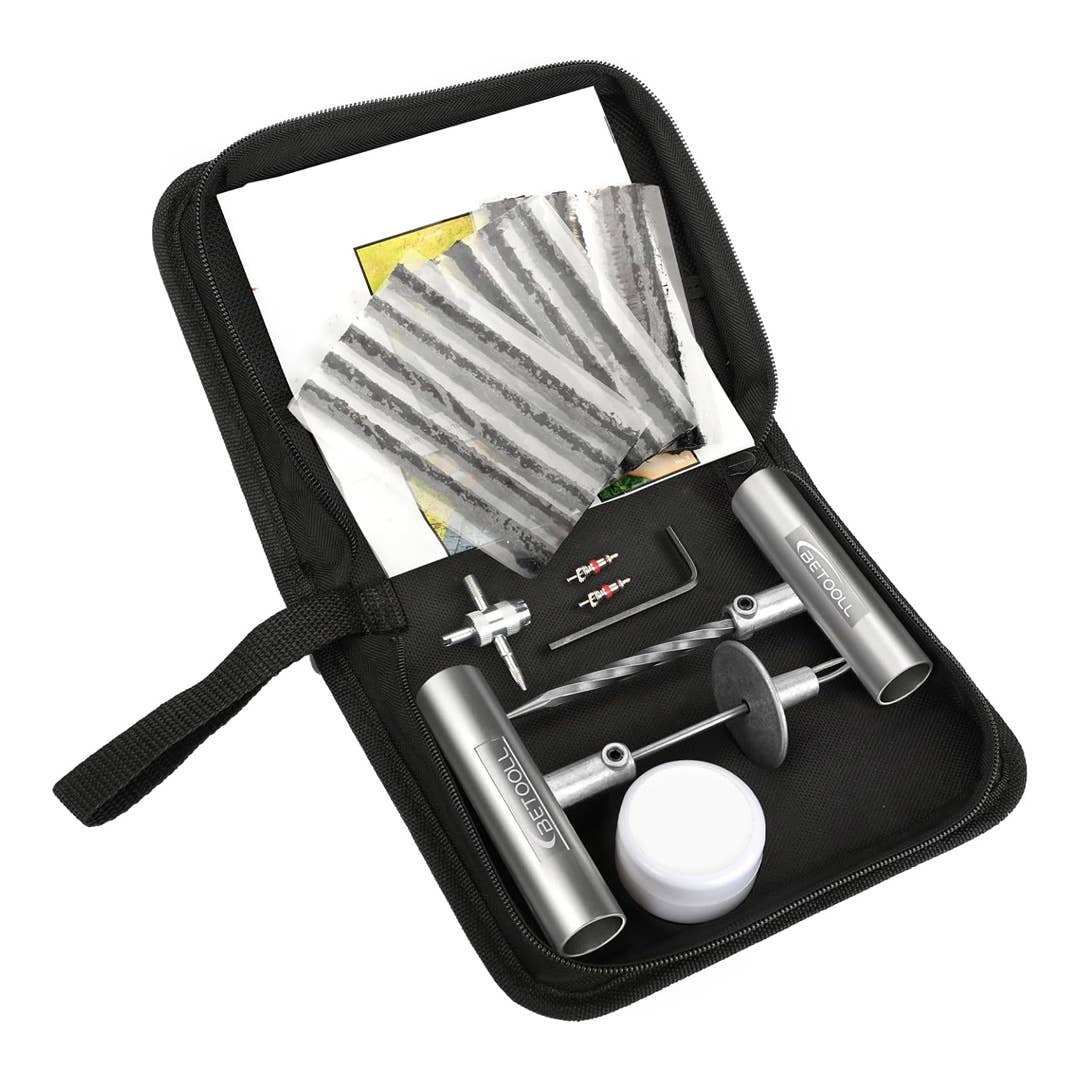 The Betooll Universal Tire Repair Kit is on sale right now at Amazon