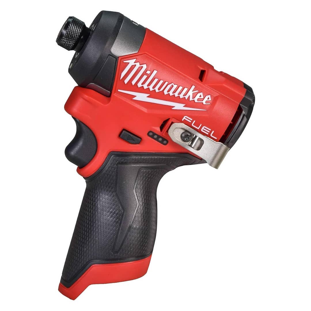 The Milwaukee 12V Fuel Cordless Hex Impact Driver is on sale right now at Amazon